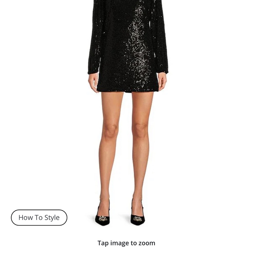 Black Sequin Embellished Cocktail Shorts